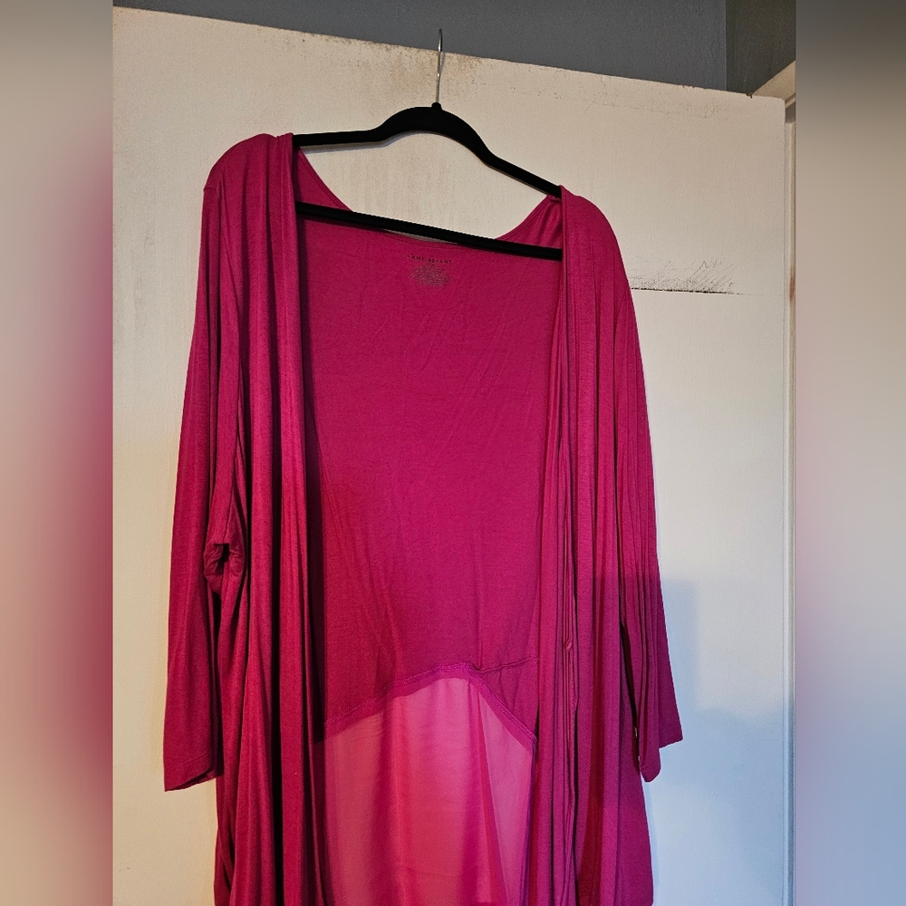 Lane Bryant 3/4 sleeve cardigan